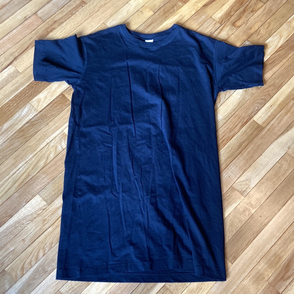 Black t shirt dress